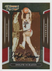 DOLPH SCHAYES 2008 Donruss Americana Sports Legends RED Signatures SP AUTOMÁTICO/655 - Imagen 1 de 2