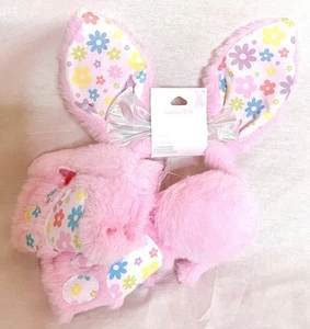 NWT CLAIRE'S PINK EASTER BUNNY EARS HEADBAND GLOVES AND COTTON TAIL SET ONE SIZE - Picture 1 of 5