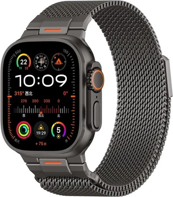 Banda magnética milanesa de malla para Apple Watch Ultra 3 49 mm 11 10 9 8 7 6 5 SE Foto 1 de 4