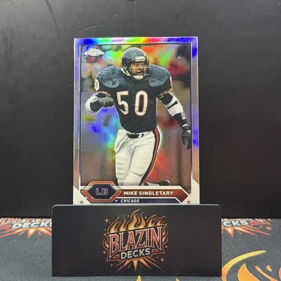 2023 Topps Composite Chrome Refractor #25 Mike Singletary - Image 1 of 2