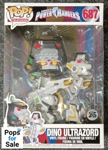 687 Dino Ultrazord - 10 pulgadas - Power Rangers - Caja dañada Funko POP - Imagen 1 de 5