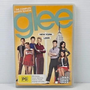 Glee Season 4 | DVD Set Jane Lynch Dianna Agron Chris Colfer Musical Comedy R 4 - Foto 1 di 3