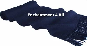 New Classic 70"x11" 100% 2-Ply Pure Cashmere Scarf Men Neck Muffler, Navy Blue - Picture 1 of 2