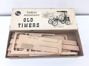 Vintage Hudson Miniatures Old Timers 1902 Franklin Complete Unassembled New - Picture 1 of 2