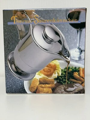 Salsiera termica - 0,4 litri - cromata - nuova in confezione originale - Immagine 1 di 2