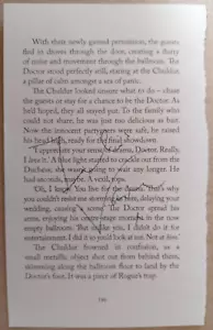 ORIGINAL AUTOGRAPHED DOCTOR WHO BOOK PAGE INDIRA VARMA The Duchess Rogue 2024 - Picture 1 of 1