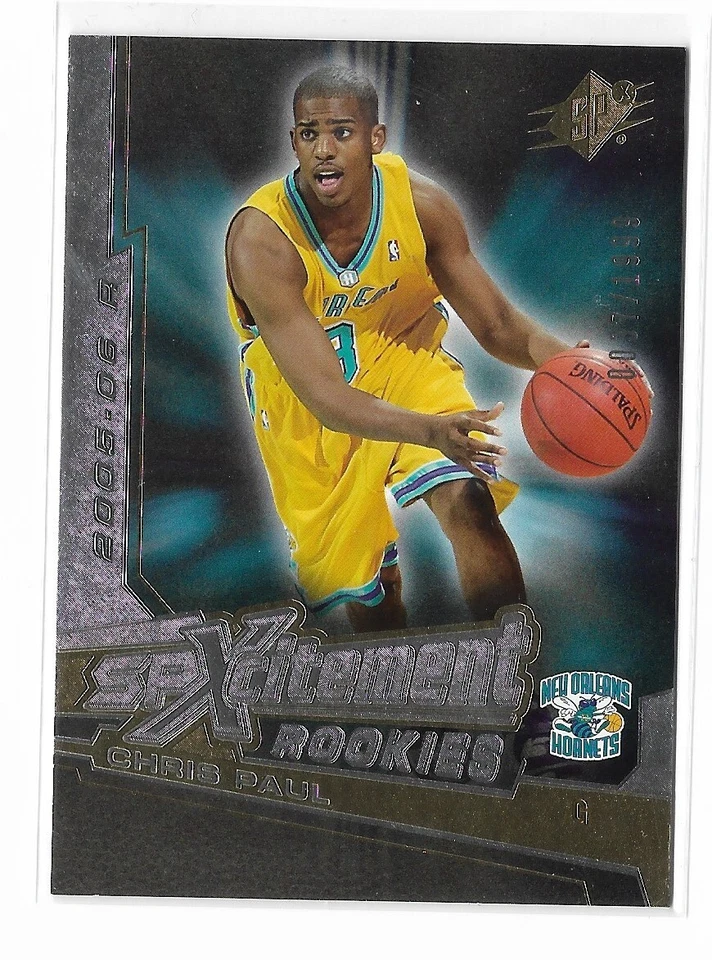 2005-06 Upper Deck SPXCITEMENT ROOKIES Chris Paul RC/1999 - Image 1 of 2
