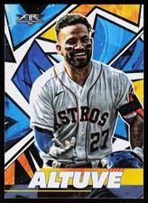 2021 Topps Fire Jose Altuve #77  Baseball  Houston Astros
