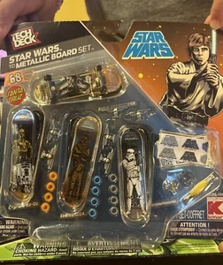Tech Deck Star Wars Metallic Skate Board 68 Set Santa Cruz KMart Exclusive NEW - Picture 1 of 2