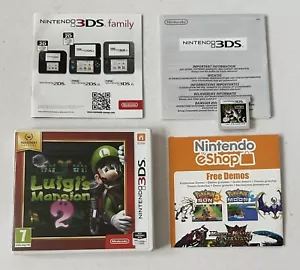 Luigi's Mansion 2 II Dark Moon Nintendo 3DS Boxed PAL - Picture 1 of 1