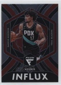 2022-23 Panini Flux Rookie Influx Shaedon Sharpe #10 Rookie RC