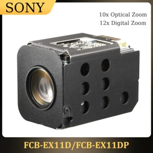 SONY FCB-EX11DP PAL/NTSC 10X Optical Zoom SMART Mini Colour Block Camera - Imagen 1 de 11
