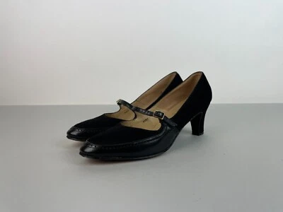 Vintage 1960's Manor Bourne I. Magnin Co Women’s Maryjanes heels Size 8B - Image 1 of 4