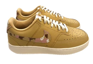 Nike court Vision low Sesame Sail dx3734 200 pink camouflage Women size 9.5 NEW - Imagen 1 de 11