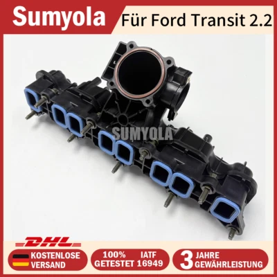 BK2Q9424CD Ansaugkrümmer Saugrohr für 2011-2019 Ford Transit Bus 2.2 2545517 - Bild 1 von 4