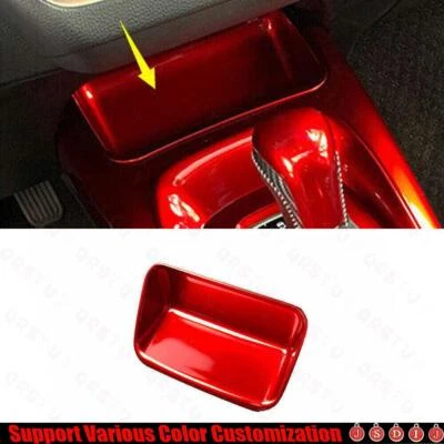 2019-2023  For Toyota Corolla Bright Red Central Control Storage Box Cover Trim Foto 1 de 4