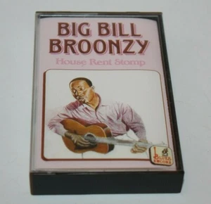 Big Bill Broonzy House Rent Stomp Cassette Tape Album 1990 BEMC1507 Blues Encore - Picture 1 of 7