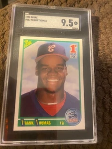 1990 Score - Frank Thomas #663 (RC) - Picture 1 of 2