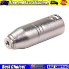 3Pin XLR Female to 3.5mm Jack TRS Male Stereo Socket Audio Adapter Mic Converter