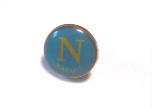 VECCHIA SPILLA DISTINTIVO Badge Pin CALCIO NAPOLI ITALIA FOOTBALL ITALY - Picture 1 of 2