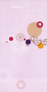 Tarjeta simple de cumpleaños feliz para hija, rosa, de American Greetings + sobre - Imagen 1 de 4