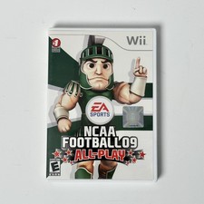 NCAA Football 09: All-Play (Nintendo Wii, 2008) Complete CIB - Fast Shipping