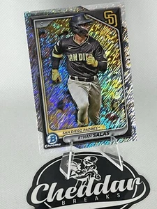 ETHAN SALAS 2024 BOWMAN CHROME PROSPECT SHIMMER REFRACTOR - Bild 1 von 2