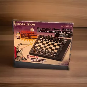 Vintage EXCALIBUR SABRE II Electronic Chess Travel Game 1988. Tested & Works - Picture 1 of 23