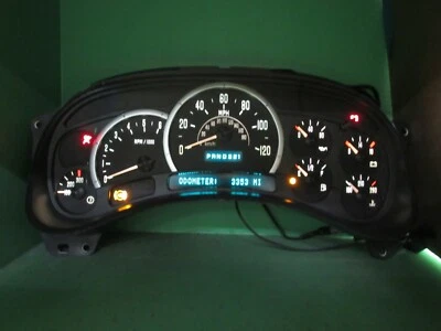 03-04 CADILLAC ESCALADE CUADRO DE INSTRUMENTOS VELOCÍMETRO KILOMETRAJE PROGRESIVO RECONSTRUIDO 931 Foto 1 de 4