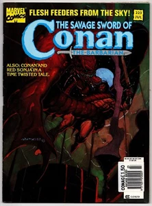 Savage Sword of Conan Vol 1 No 223 Jul 1994 (FN/VFN) (7.0) Marvel B&W Magazine - Imagen 1 de 2