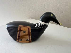 Vintage Wood Golf Club Carved Loon Collectible Paperweight | Golfcraft - Picture 1 of 10