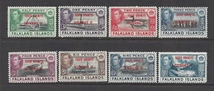 FIDS 1944 SOUTH ORKNEYS – SET OF 8 COMPLETE. SG C1-C8. MOUNTED MINT - Picture 1 of 1