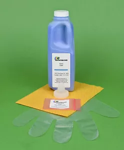 Xerox Phaser 7400DNZM 7400DTM 7400NM Cyan Toner Nachfüllset mit Chip. 18K Seiten - Bild 1 von 1