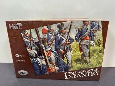 HAT Industries WATERLOO DUTCH INFANTRY 8025 1:72 Scale Figure Model Kit 2000 - Image 1 of 4