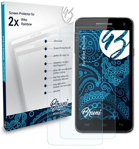 Bruni 2x Protective Film for Wiko Rainbow Screen Protector Screen Protection - Picture 1 of 8