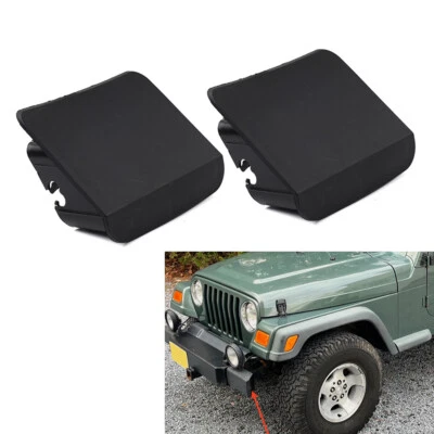 Front Bumper End Cap Cover For Jeep Wrangler TJ 1996-2006 55078138AA 2005 - Image 1 of 4
