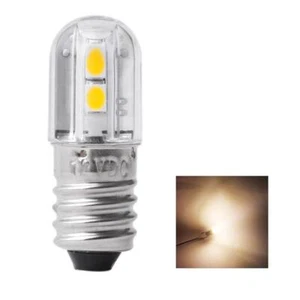 E10 LED Bulb 6V 12V Lamp Work Light Warm White For Torch Flashlight Headlight T4 - Picture 1 of 14