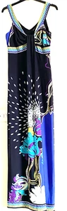 Nuevo Maxi Vestido Esprit Estampado Floral Sin Mangas Ocasión Talla S UK 10 - Imagen 1 de 8