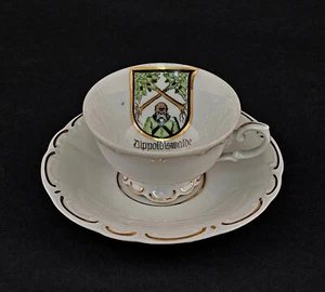 a-9340080 Porzellan Mokkatasse Andenkentasse Dippoldswalde Vintage - Bild 1 von 3