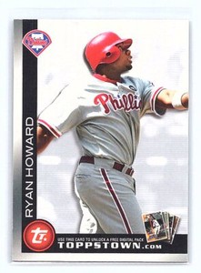 2010 Topps Ryan Howard #TTT13   Philadelphia Phillies