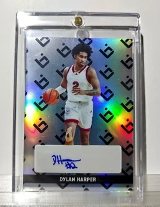 Dylan Harper Autogramm 2025 Leaf #BILA-DH1 signed Basketball Karte 332/597 - Bild 1 von 2
