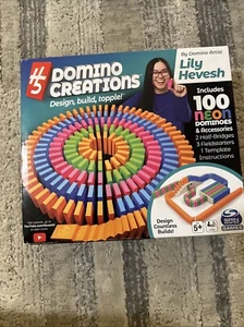 Domino Creations Game Set by Lily Hevesh Neon 100pc - Picture 1 of 4