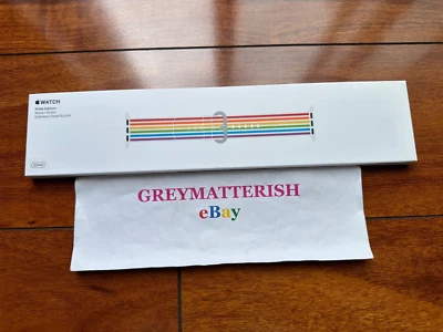 SEALED 2018 PRIDE Edition 44/45/46/49mm ULTRA Woven Nylon Apple Watch Sport Band - Image 1 of 4
