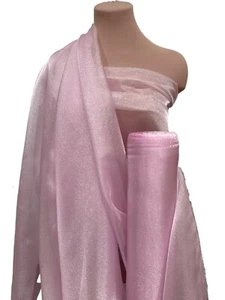 SPARKLE ORGANZA FABRIC ORCHID BY THE YARD 45 INCHES WIDE PAGEANT GOWNS DECOR.. - Picture 1 of 9