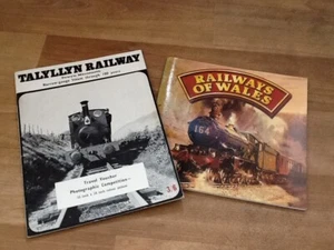 2 X WALES RAILWAY INTEREST BOOKS- RAILWAYS OF WALES+TALYLLYN RAILWAY- F\POST UK - Picture 1 of 13