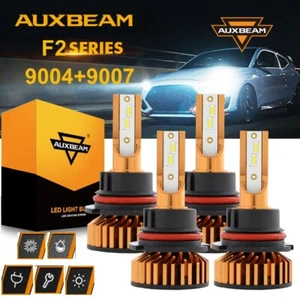 AUXBEAM 9004 9007 LED Headlight For 1999-2001 Dodge Ram 3500 2500 1500 High-Low - Foto 1 di 15