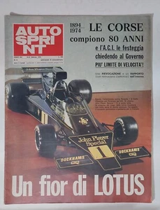 60232 Autosprint a. XIV n. 8 1974 - Lotus Peterson e Ickx / Daytona  - Picture 1 of 1