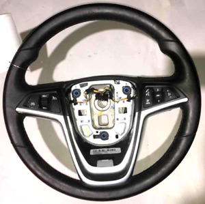 2012 2013 2014 2015 2016 2017 BUICK VERANO OE Steering Wheel BLACK LEATHER NICE