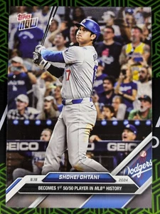 Shohei Ohtani 2024 Topps NOW #722 9/19/2024 1st 50/50 Player In MLB History - Picture 1 of 2
