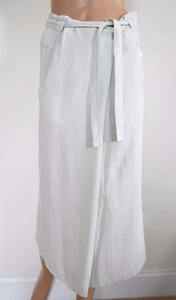 NUEVA FALDA MIDI TRANSIT ITALY Gris Rayón ENVOLTURA XS - Imagen 1 de 5